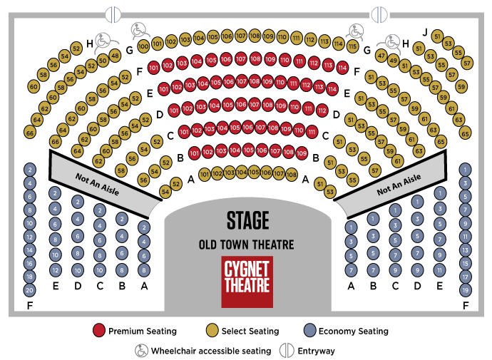 Old Globe San Diego Seating Chart