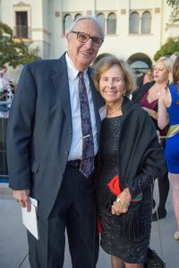 Leonard Hirsch (Season Sponsor) and Barbara Hoffer